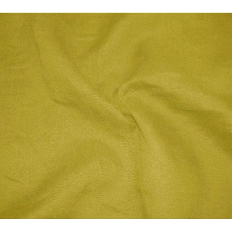 SCAMPOLO CM 135X140 DAISY PURO LINO GIALLO