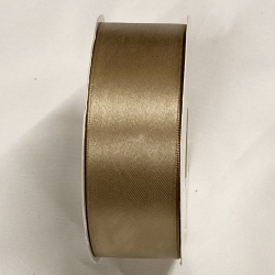 Doppio Raso Tortora da 40 mm - Bobina da 50 Metri: Eleganza Sobria per Progetti Raffinati