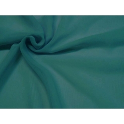 SCAMPOLO CM. 80X150 CHIFFON 13 VERDE PETROLIO