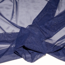 SCAMPOLO CM 68X150 TULLE STRETCH BLU 