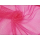 SCAMPOLO CM 35X150 TULLE MADREPERLA FUXIA FLUO